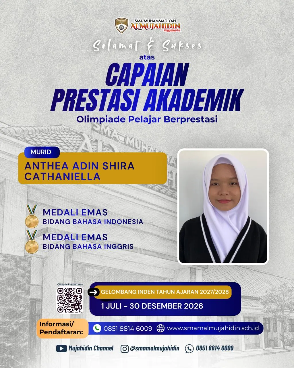 Prestasi Anthea Adin Shira